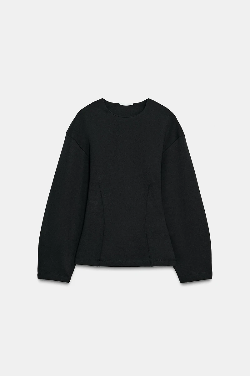 PLEATED INTERLOCK TOP