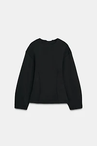 PLEATED INTERLOCK TOP