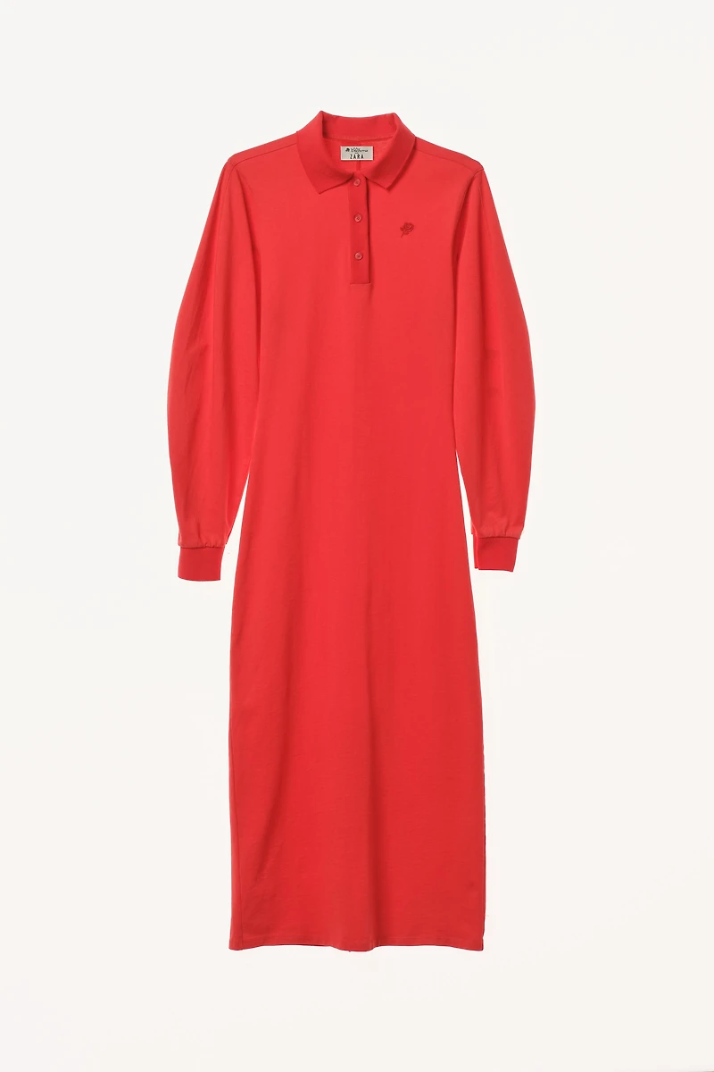 WILLY CHAVARRIA X ZARA POLO COLLAR DRESS