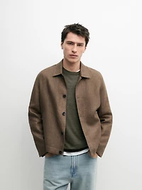 Blouson total look chevrons lin