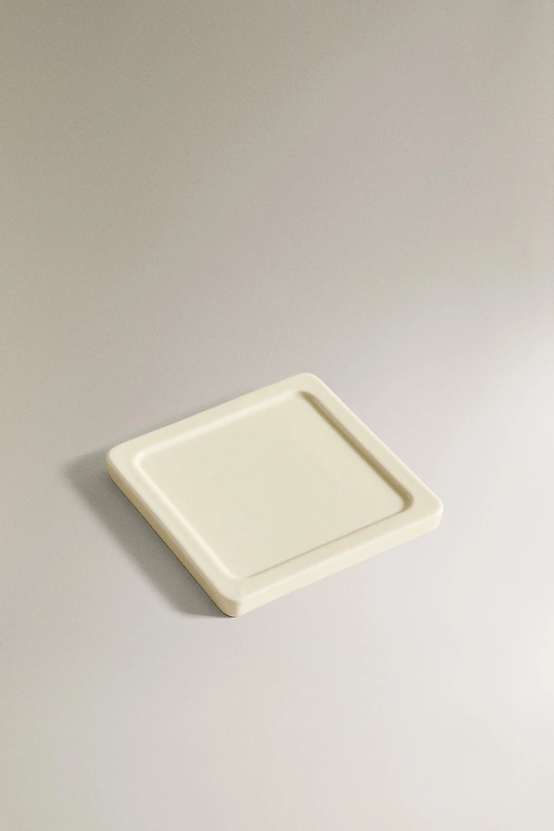 PORTE-SAVON BAIN CARRÉ CÉRAMIQUE