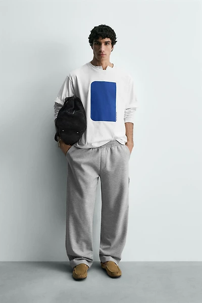 GEOMETRIC PRINT T-SHIRT