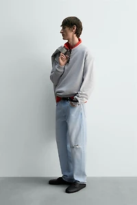 SWEAT COL ROND REGULAR FIT