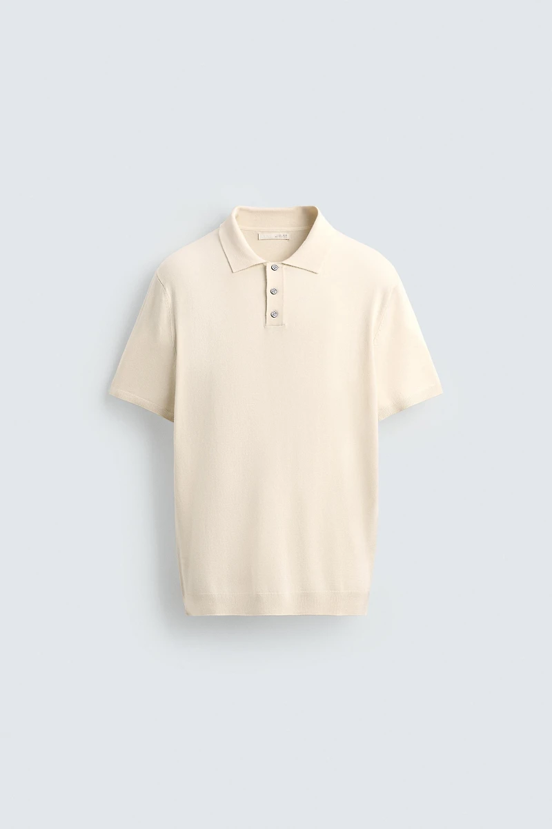 POLO EN MAILLE REGULAR FIT