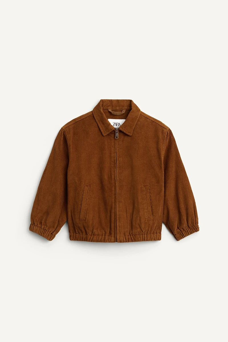 BLOUSON BOMBER EN CORDUROY ÉDITION LIMITÉE