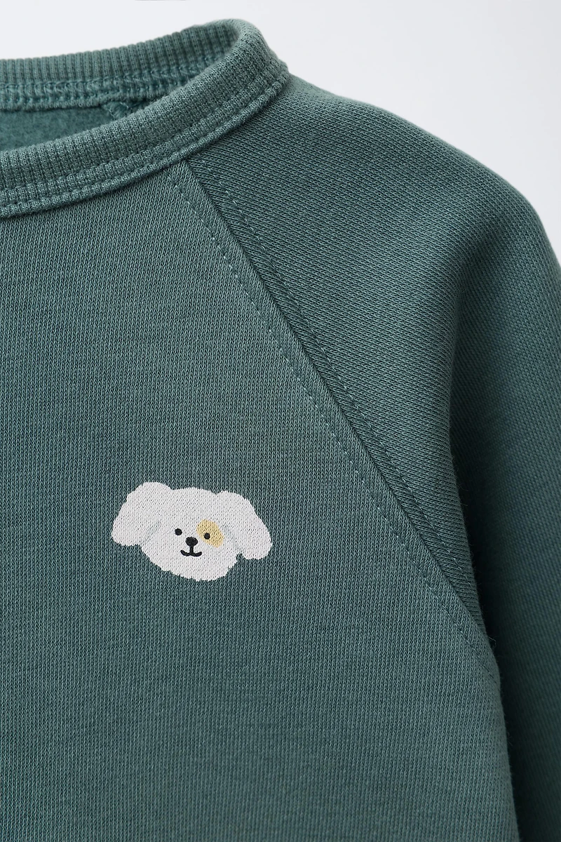 ENSEMBLE SWEAT ET JOGGER IMPRIMÉ