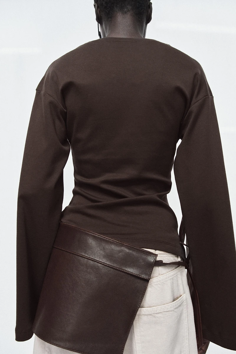 CEINTURE JUPE 100% CUIR