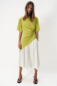 DRAPED ASYMMETRIC TOP