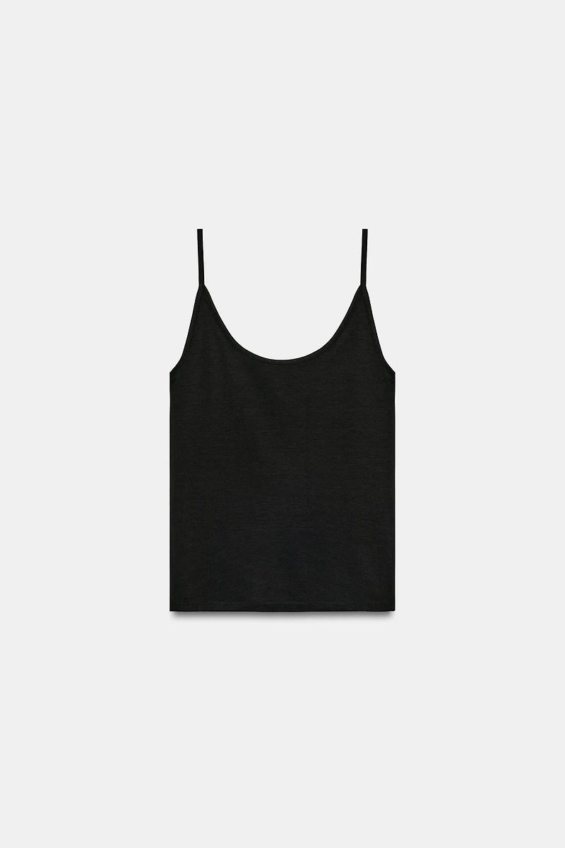 SPAGHETTI STRAP TOP