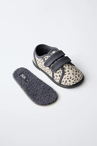 LEOPARD PRINT BAREFOOT SNEAKERS