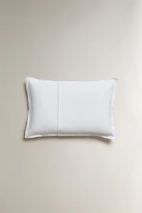 EMBOSSED THROW PILLOW COVER
