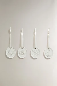 MARISA BERENSON DECORATIVE CERAMIC PACK (PACK OF 4)