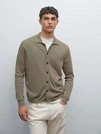 Cardigan coton