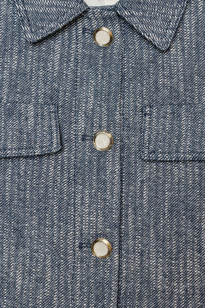 CROPPED TEXTURED JACKET