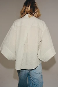 ZW COLLECTION CHECKED SHIRT