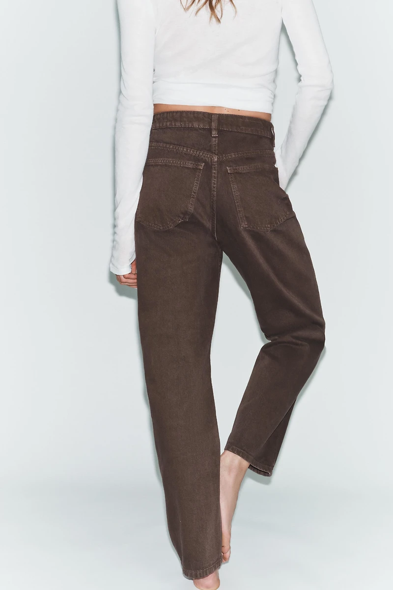 JEANS TRF MOM FIT TAILLE HAUTE