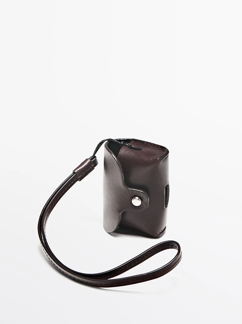 tui airpods en cuir nappa