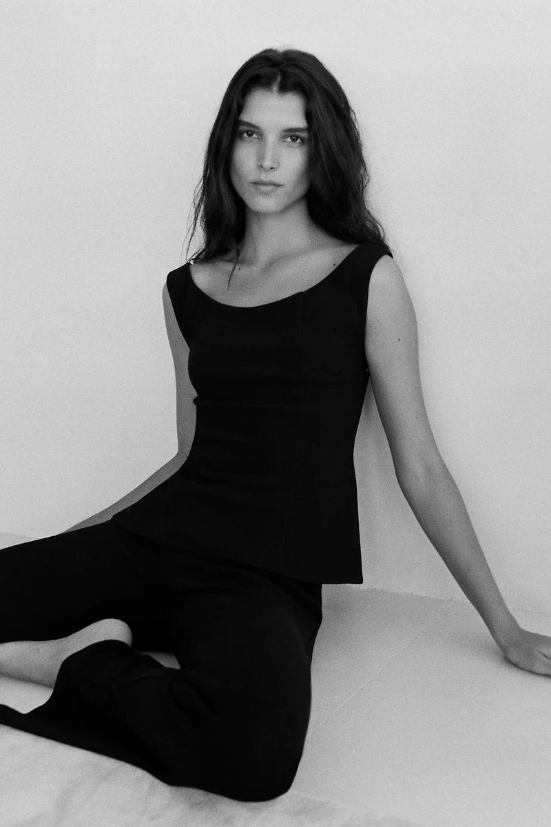 CREPE TOP
