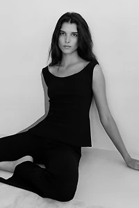 CREPE TOP