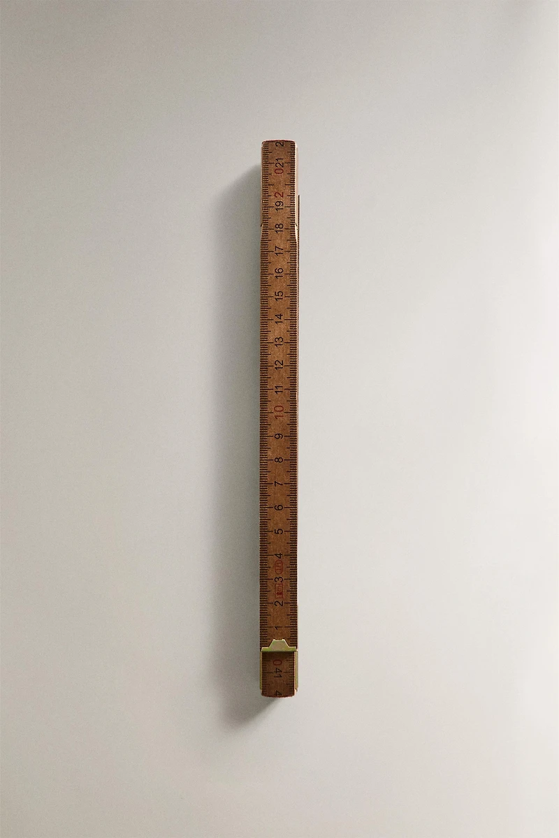 BIRCH WOOD FOLDING RULER
