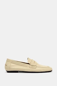 LEATHER PENNY LOAFERS