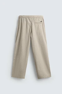 BALLOON FIT PLEATED PANTS