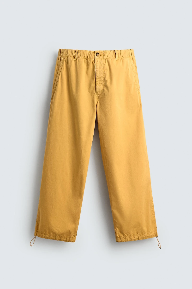 PANTALON RELAXED COTON AARON LEVINE X ZARA
