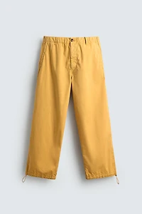PANTALON RELAXED COTON AARON LEVINE X ZARA