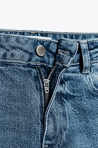 Z.10 HIGH-WAISTED BELTED CULOTTE JEANS