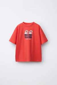 WAVE PRINT T-SHIRT