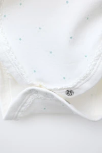 THREE-PACK OF KIMONO NECK STAR BODYSUITS