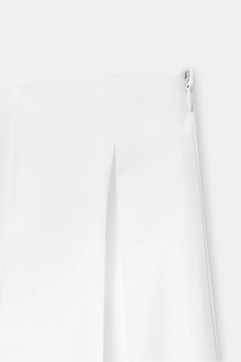 ZW COLLECTION LIMITED EDITION ASYMMETRIC POPLIN SKIRT