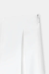 ZW COLLECTION LIMITED EDITION ASYMMETRIC POPLIN SKIRT