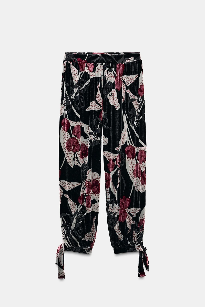VELVET PANTS