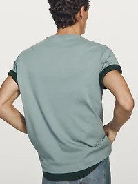 100% cotton short-sleeve T-shirt