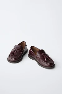 TASSELED LEATHER LOAFERS LIMITED EDITION