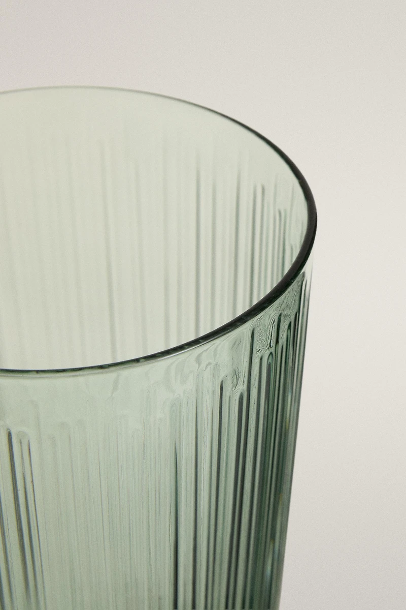 TALL DECORATIVE GLASS VASE