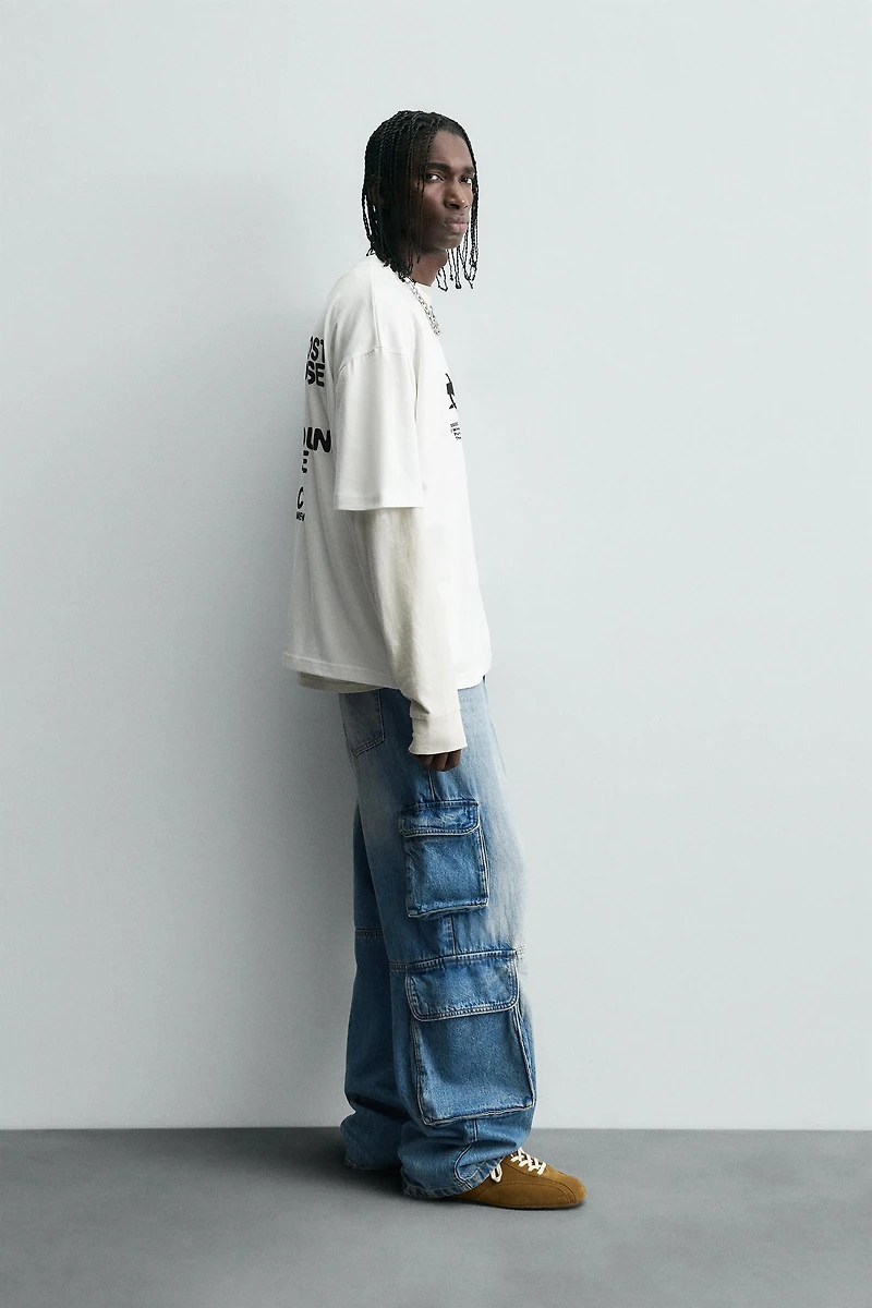 RUBBERIZED PRINTS T-SHIRT