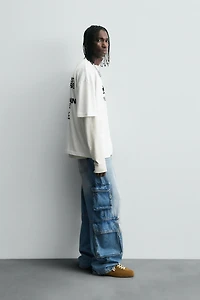 RUBBERIZED PRINTS T-SHIRT