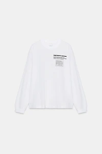 SCULPTURE LONG SLEEVE T-SHIRT