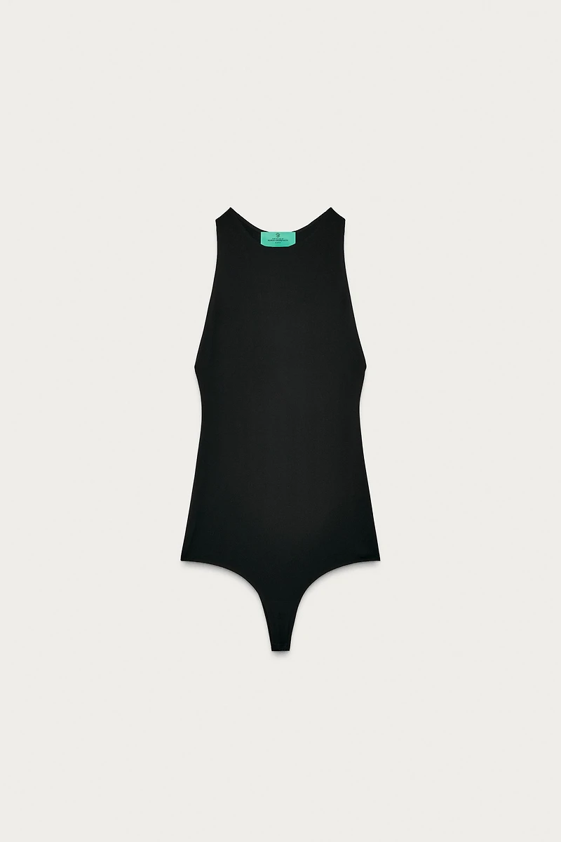 MARISA BERENSON X ZARA HALTER BODYSUIT