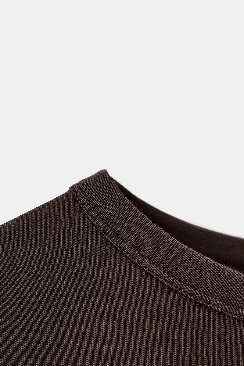 T-SHIRT À MANCHES LONGUES