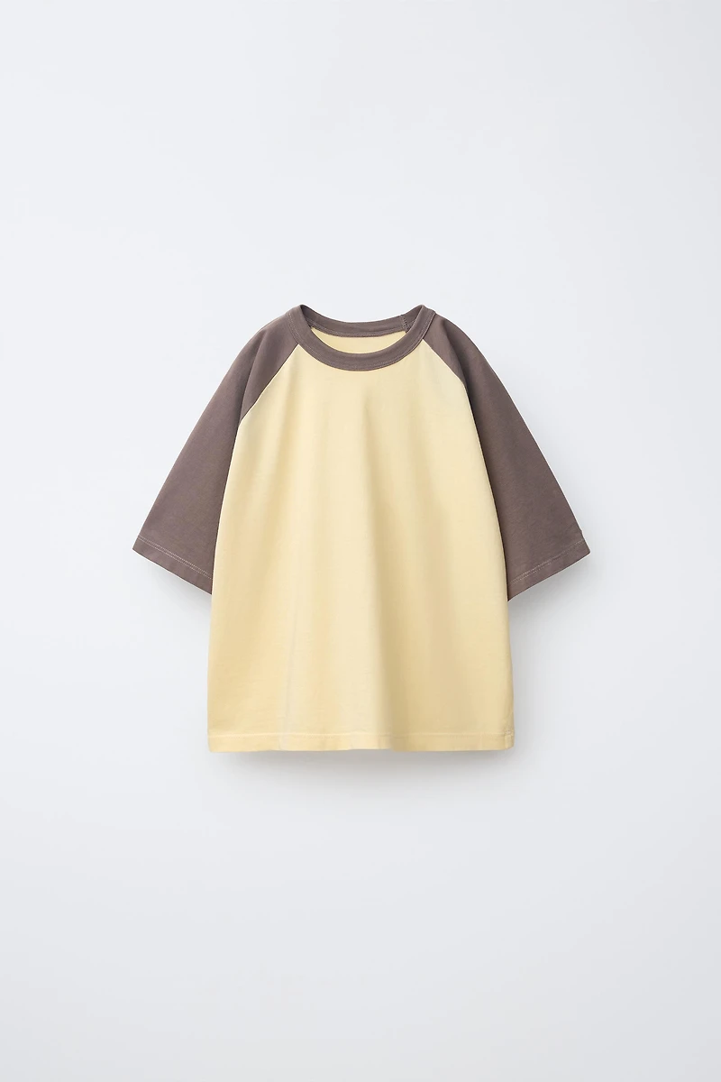 T-SHIRT MANCHES RAGLAN