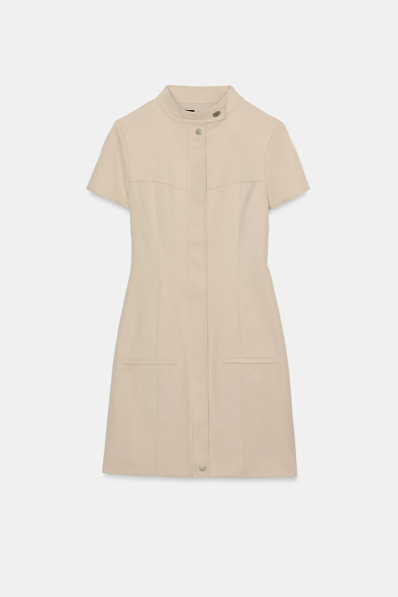 ELASTIC SHORT DRESS