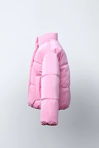 BLOUSON MATELASSÉ FINITION BRILLANTE