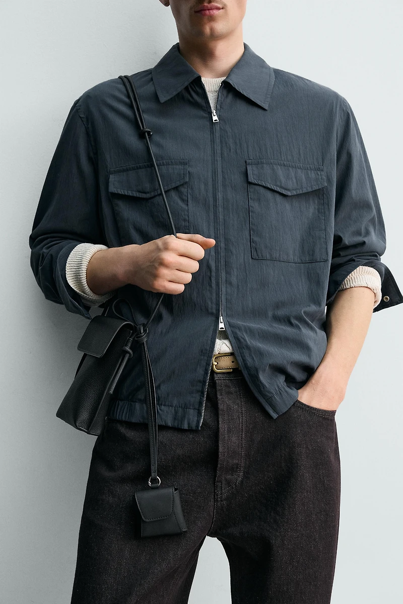 FLUID REGULAR FIT OVERSHIRT
