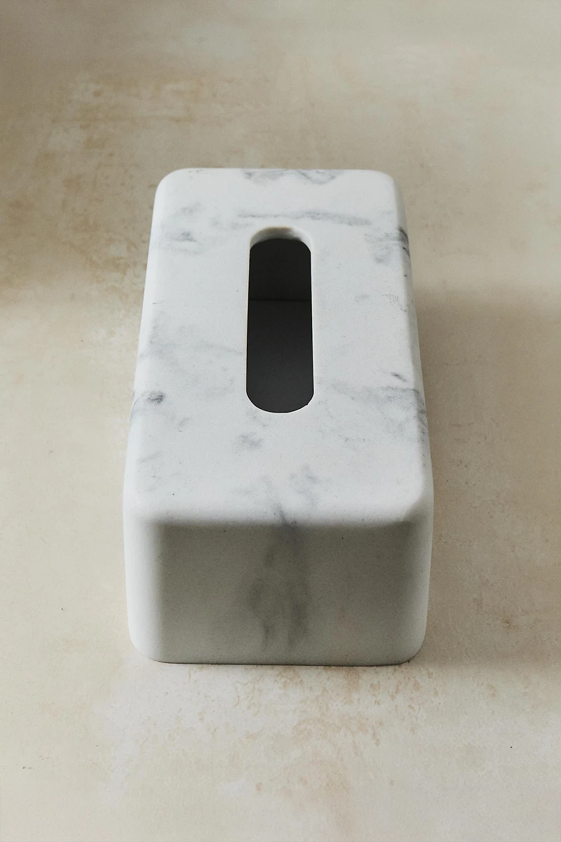 MARBLE-EFFECT TISSUE BOX