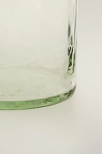 HAMMERED GLASS TUMBLER