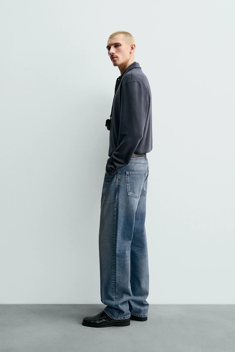 ORIGINS BRUSHED TEXTURED POLO SHIRT