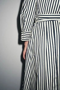 ZW COLLECTION STRIPED SHIRT DRESS
